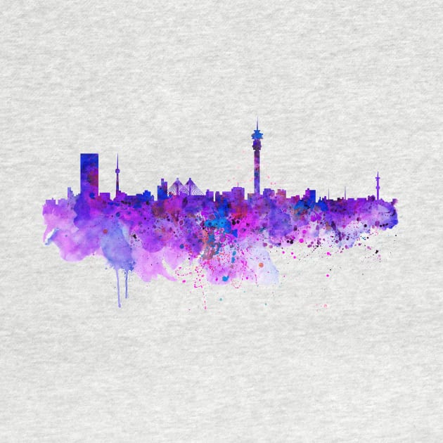 Johannesburg Skyline by Marian Voicu